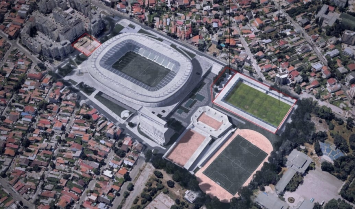 stadion gheorghe hagi macheta Constanta