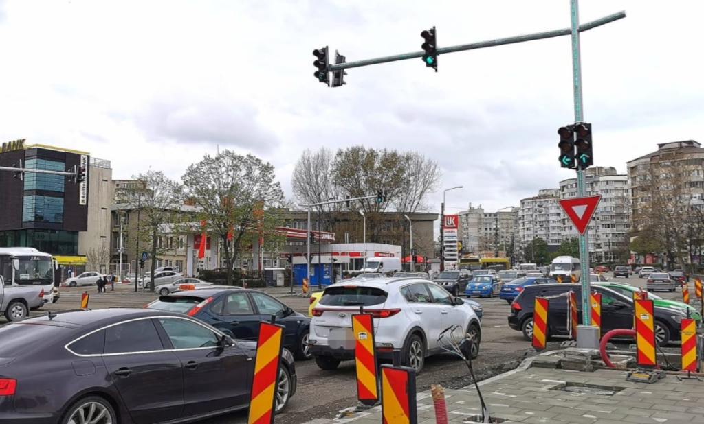 trafic city mall masini autoturisme lucrari