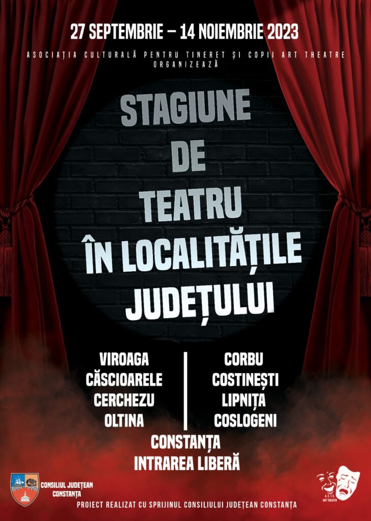 afis stagiune de teatru