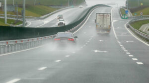 autostrada ploaie