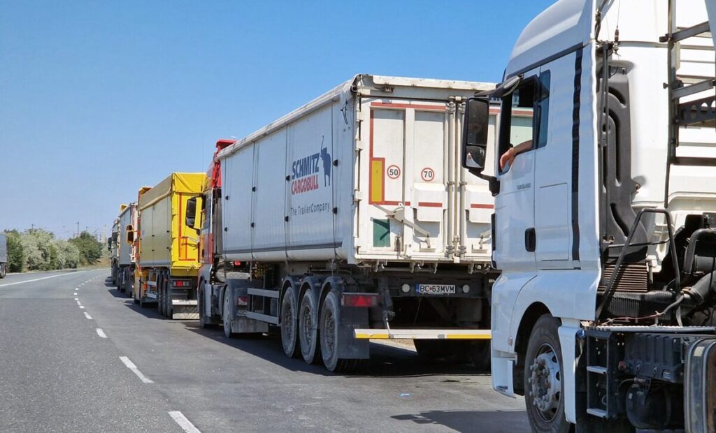 portul constanta autostrada camioane